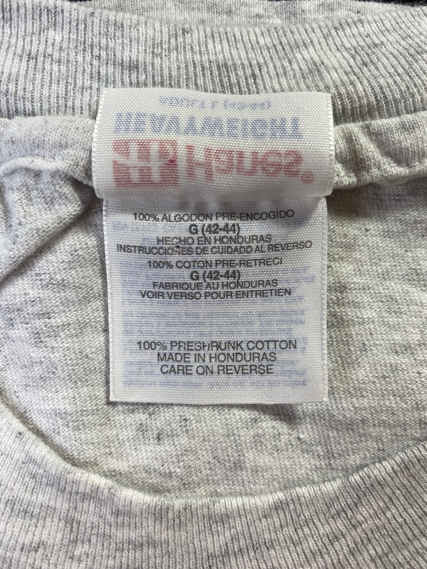 1997 DENVER BRONCOS Size L Vintage NFL T-Shirt / F3277T