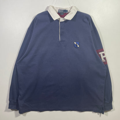 (XL) 90's POLO RALPH LAUREN Vintage Rugby shirt / A0888R