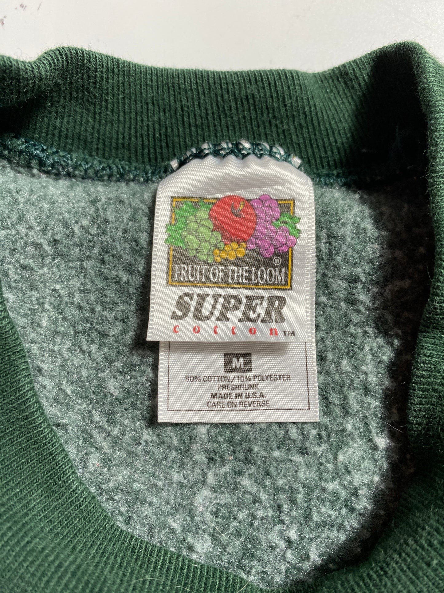 90's MICHIGAN STATE Made in USA Size M Vintage College Sweat-Shirt / F5539S