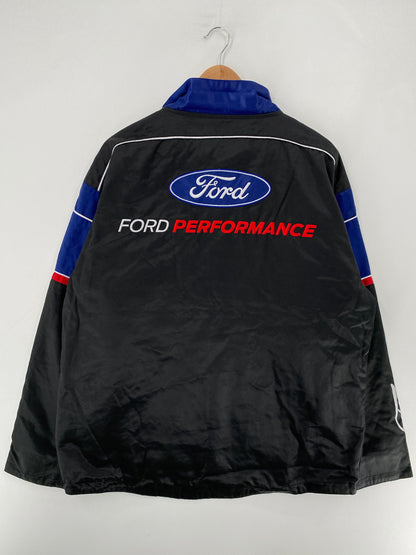 2016 FORD Size L Vintage Racing Nylon Jacket / F6130J