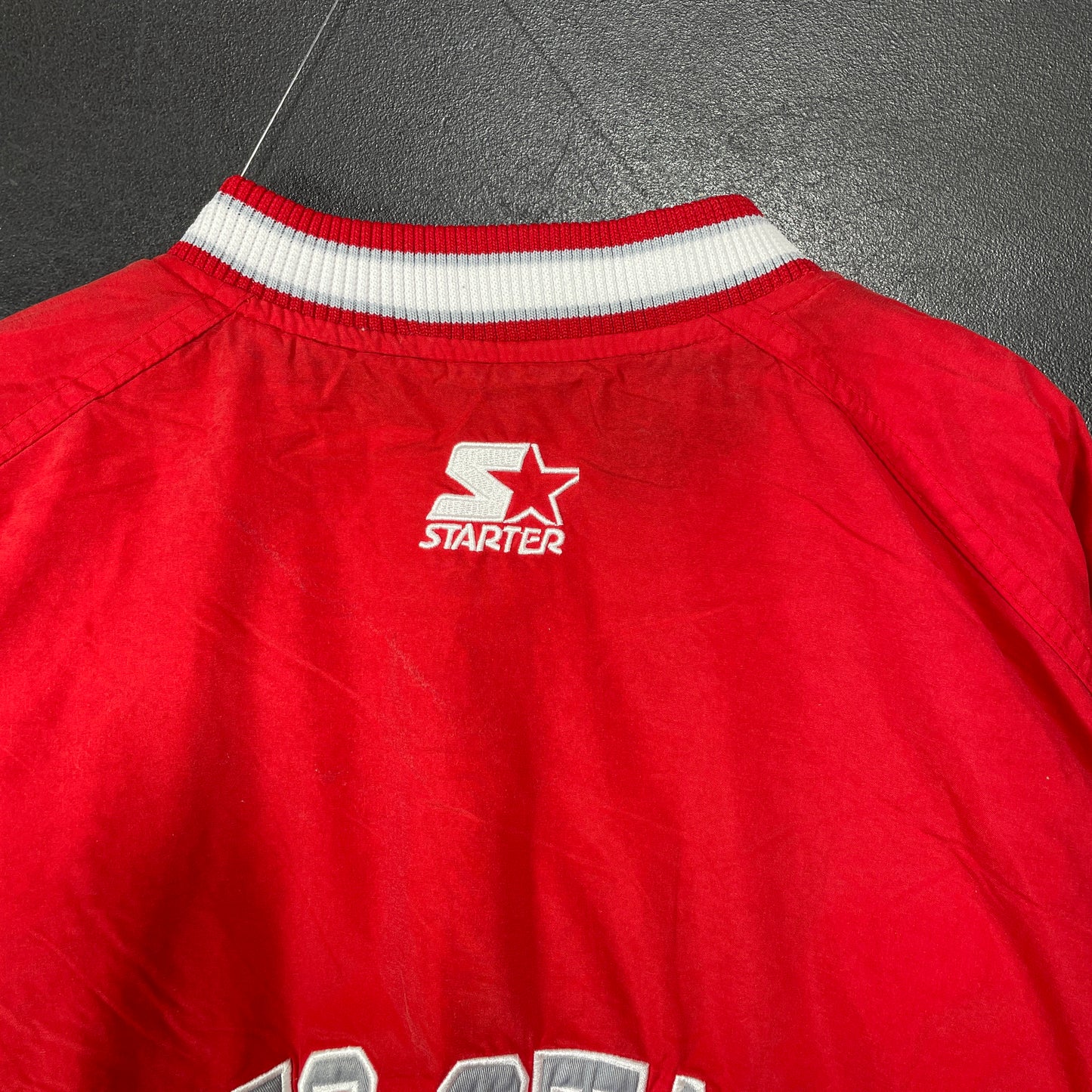 (XXL) 90’s STARTER x OHIO STATE Vintage Nylon Jacket / A1430N