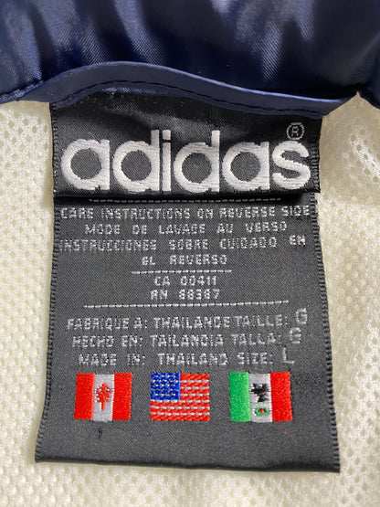 90’s ADIDAS Size L Vintage Nylon Zip-up Jacket / E9988N