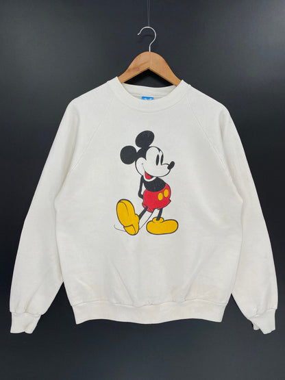 .80’s DISNEY MICKEY Made in USA Size XL Vintage Sweat-shirt / E8048S