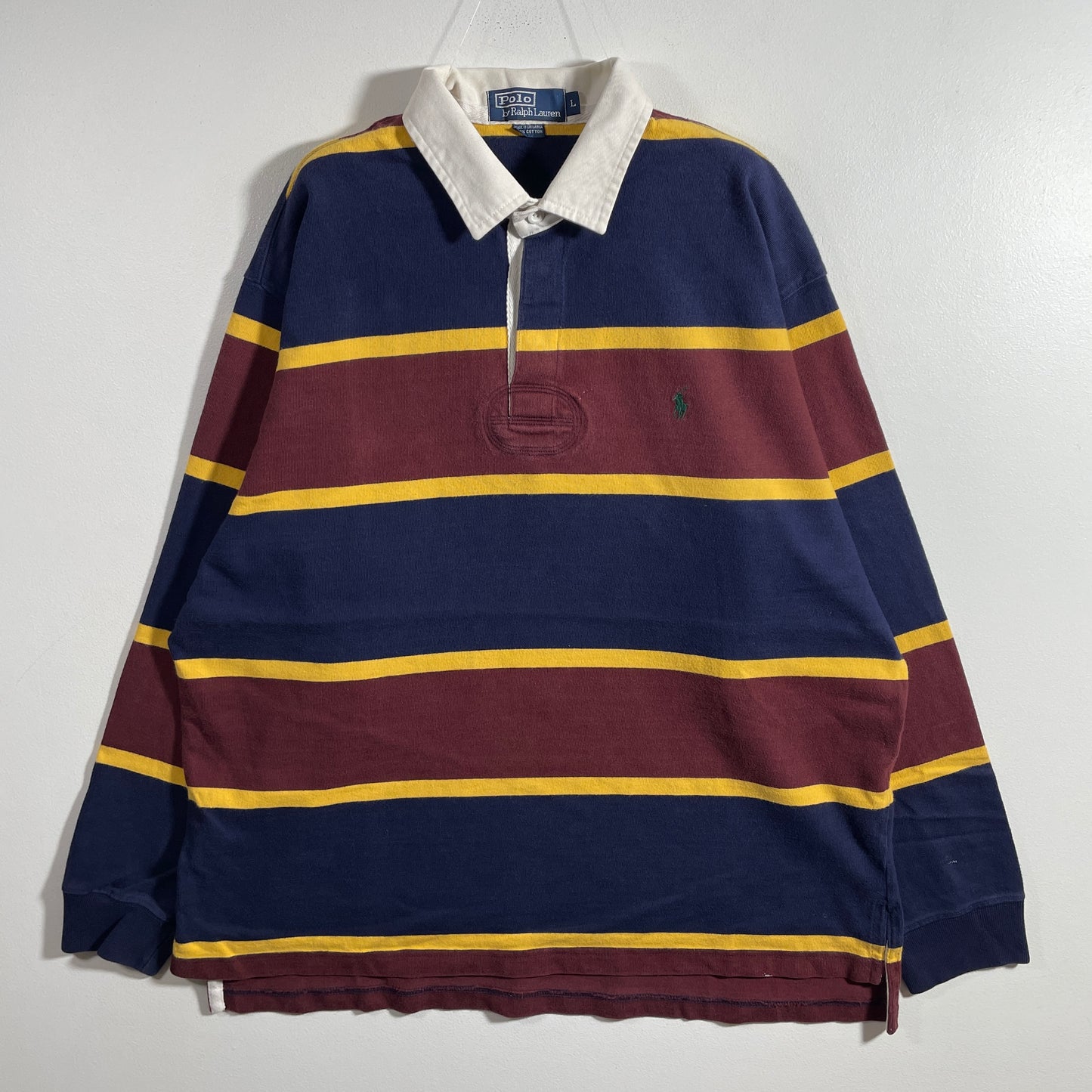 (L) 90’s POLO RALPH LAUREN Rugby-shirt / A1346R