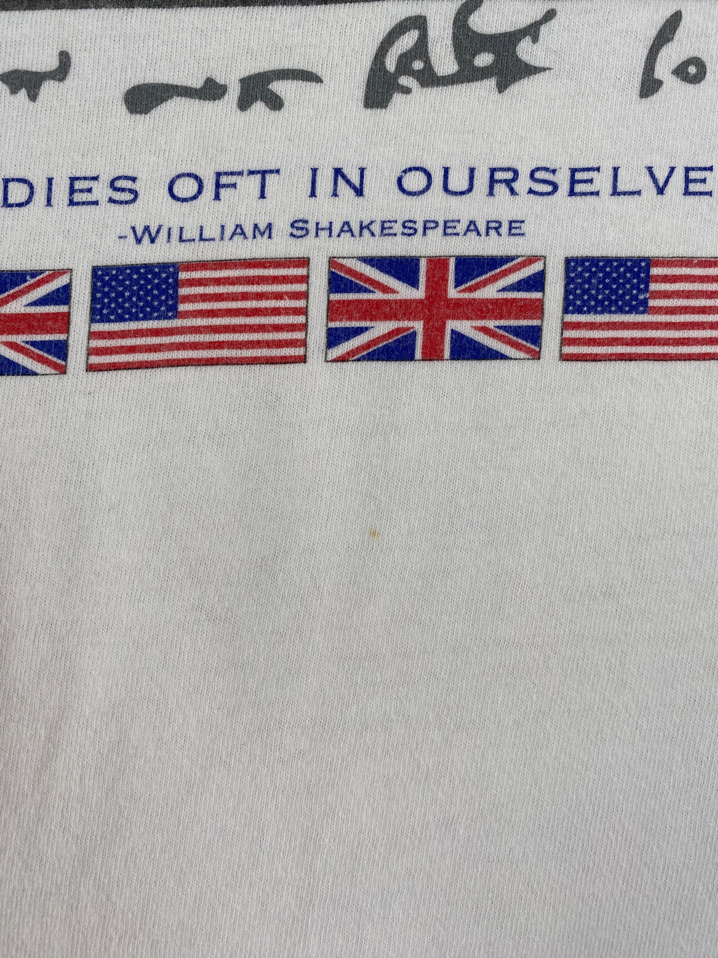 Vintage WILLIAM SHAKESPEARE Size L T-shirt / G1470T