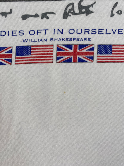Vintage WILLIAM SHAKESPEARE Size L T-shirt / G1470T