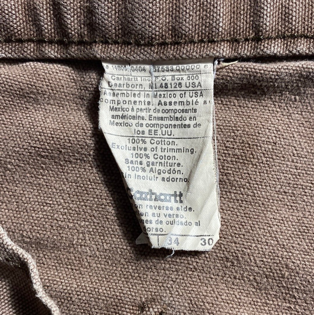 Vintage CARHARTT Size W34xL28 Duck Pant / G1385P
