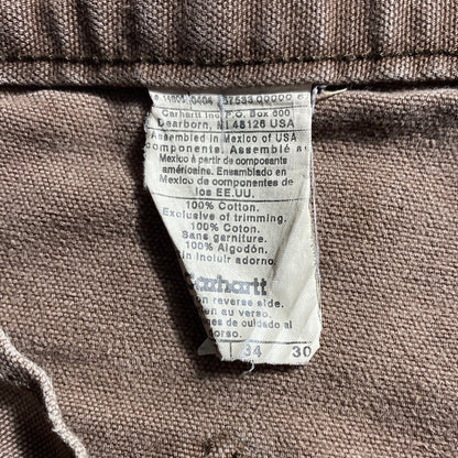 Vintage CARHARTT Size W34xL28 Duck Pant / G1385P