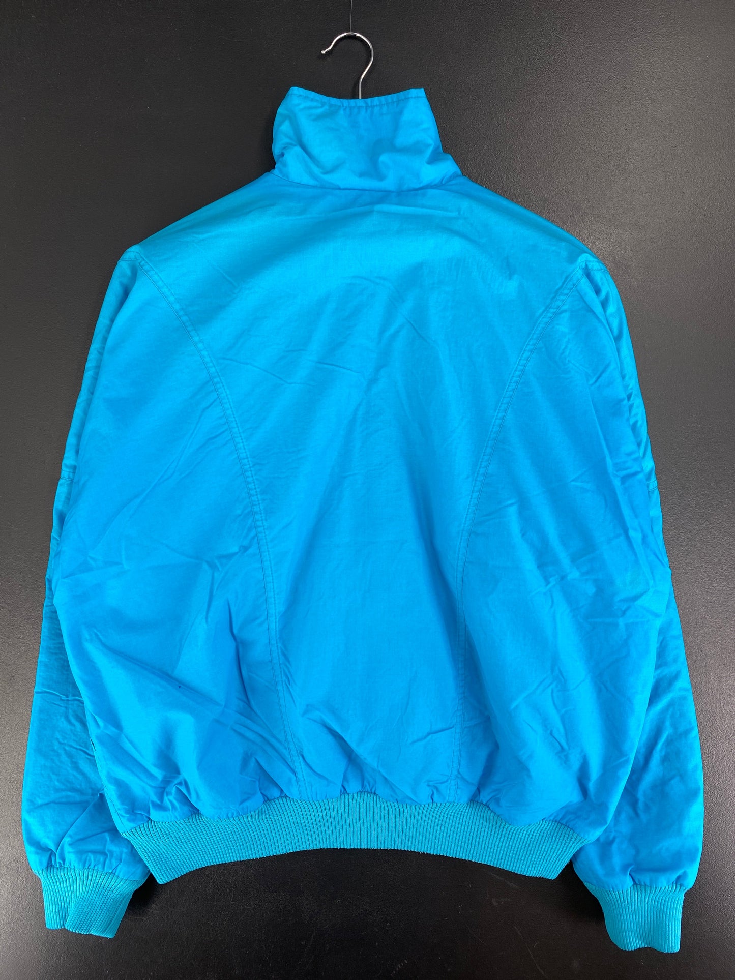 90's NIKE Silver Tag Size M Vintage Zip-up Nylon Jacket / G238N