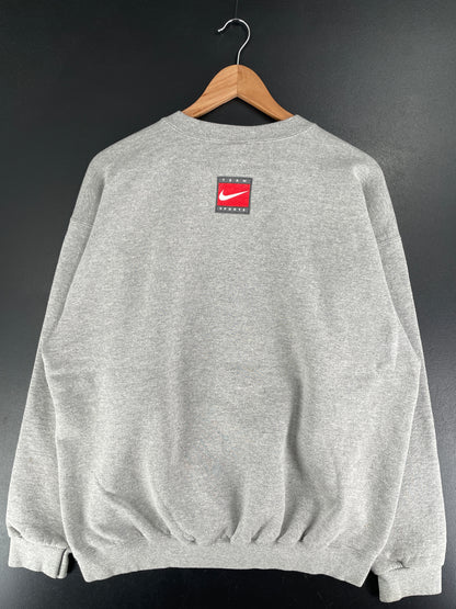 90's NIKE x TENNESSEE Made in USA Size L Vintage College Sweat-Shirt / F4650S