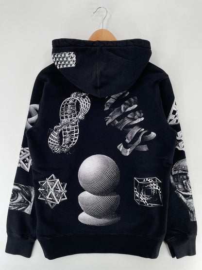 Vintage SUPREME x MC.Escher Size M Hoodie Sweat-shirt / F3322S