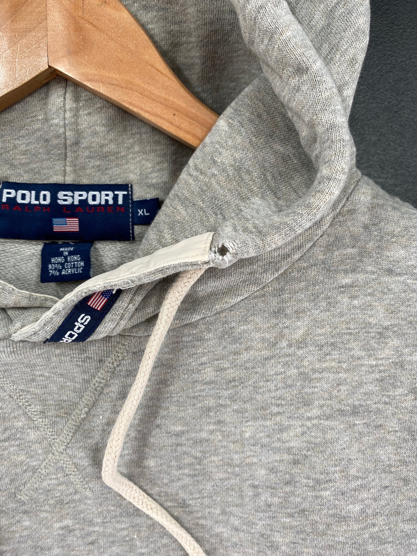 90's POLO SPORT RALPH LAUREN Size XL Hoodie Sweat-shirt / G4735S