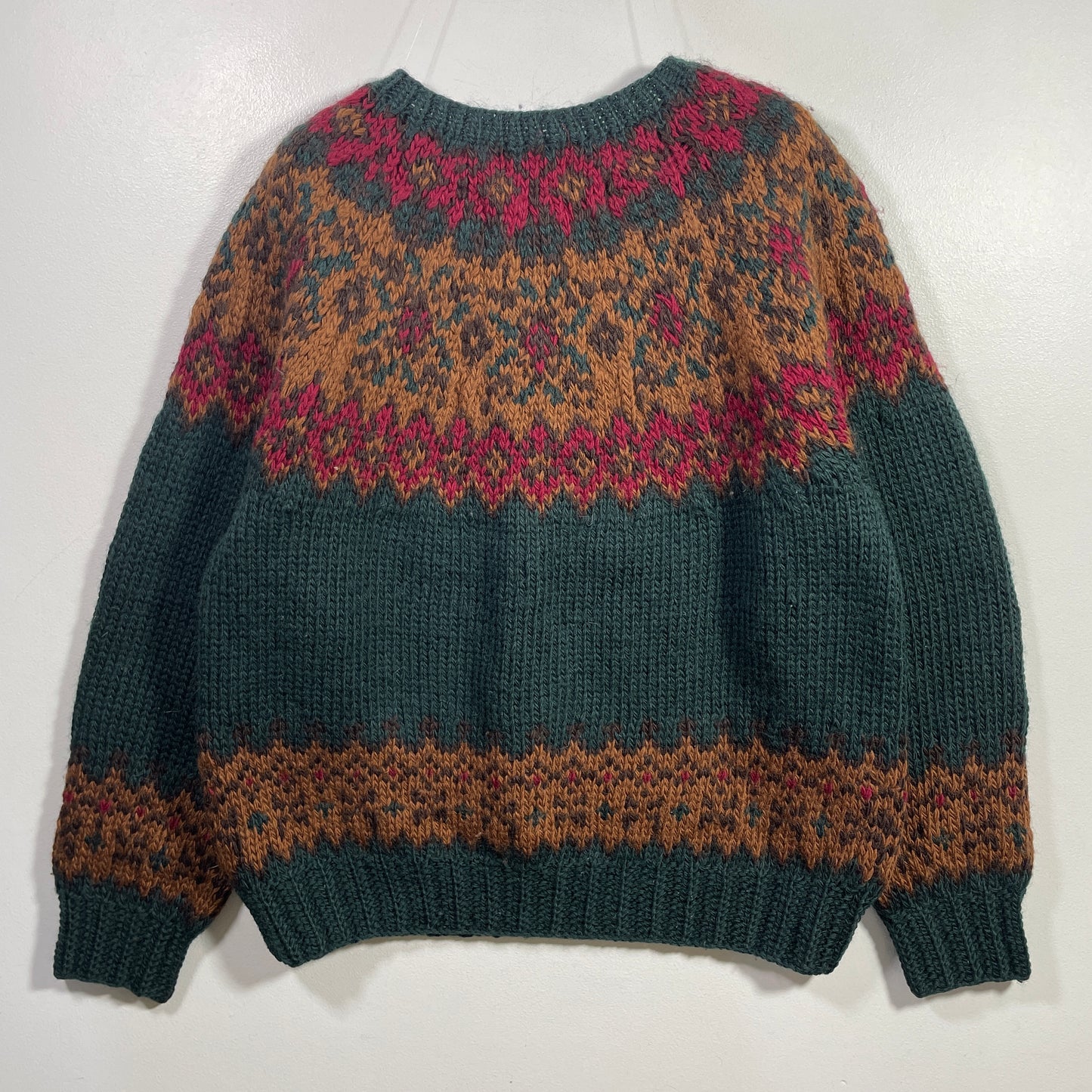 (M) Vintage GAP Hand Knit Wool Sweater / A1061K