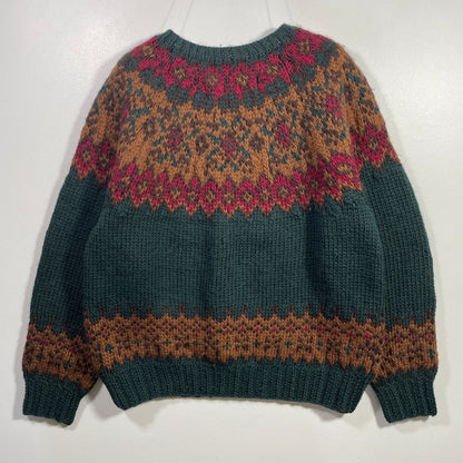 (M) Vintage GAP Hand Knit Wool Sweater / A1061K