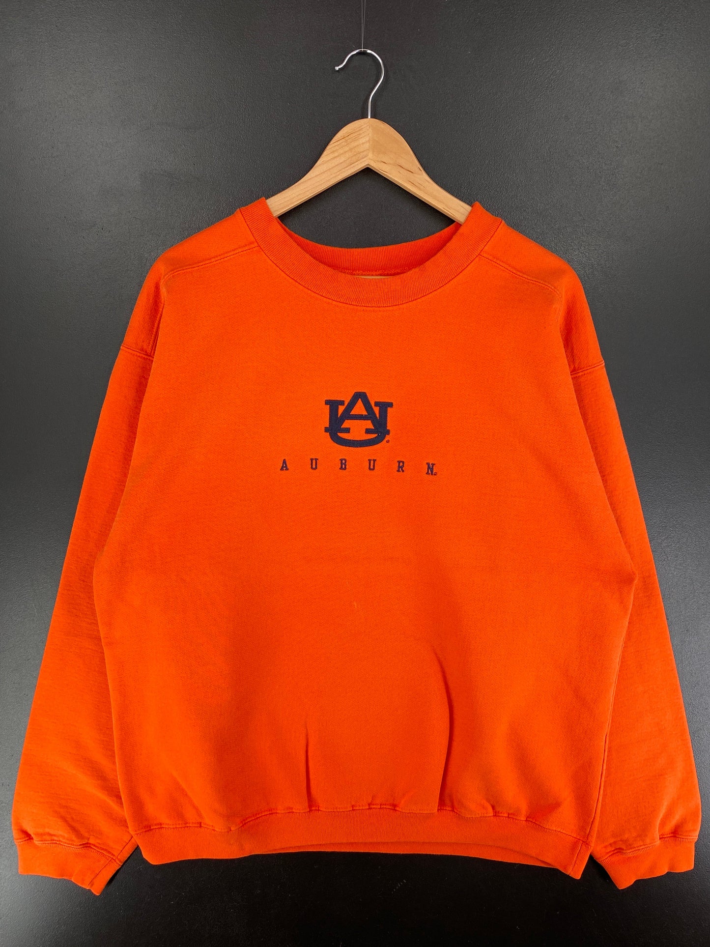 90's AUBURN UNIVERSITY Made in USA Size L Vintage College Sweat-shirt / F7334S