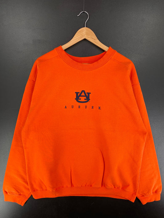90's AUBURN UNIVERSITY Made in USA Size L Vintage College Sweat-shirt / F7334S