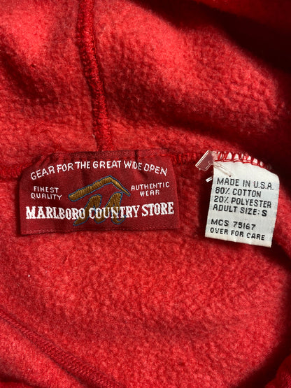 90's MARLBORO Made in USA Size S Vintage Hoodie Sweat-shirt / G108S