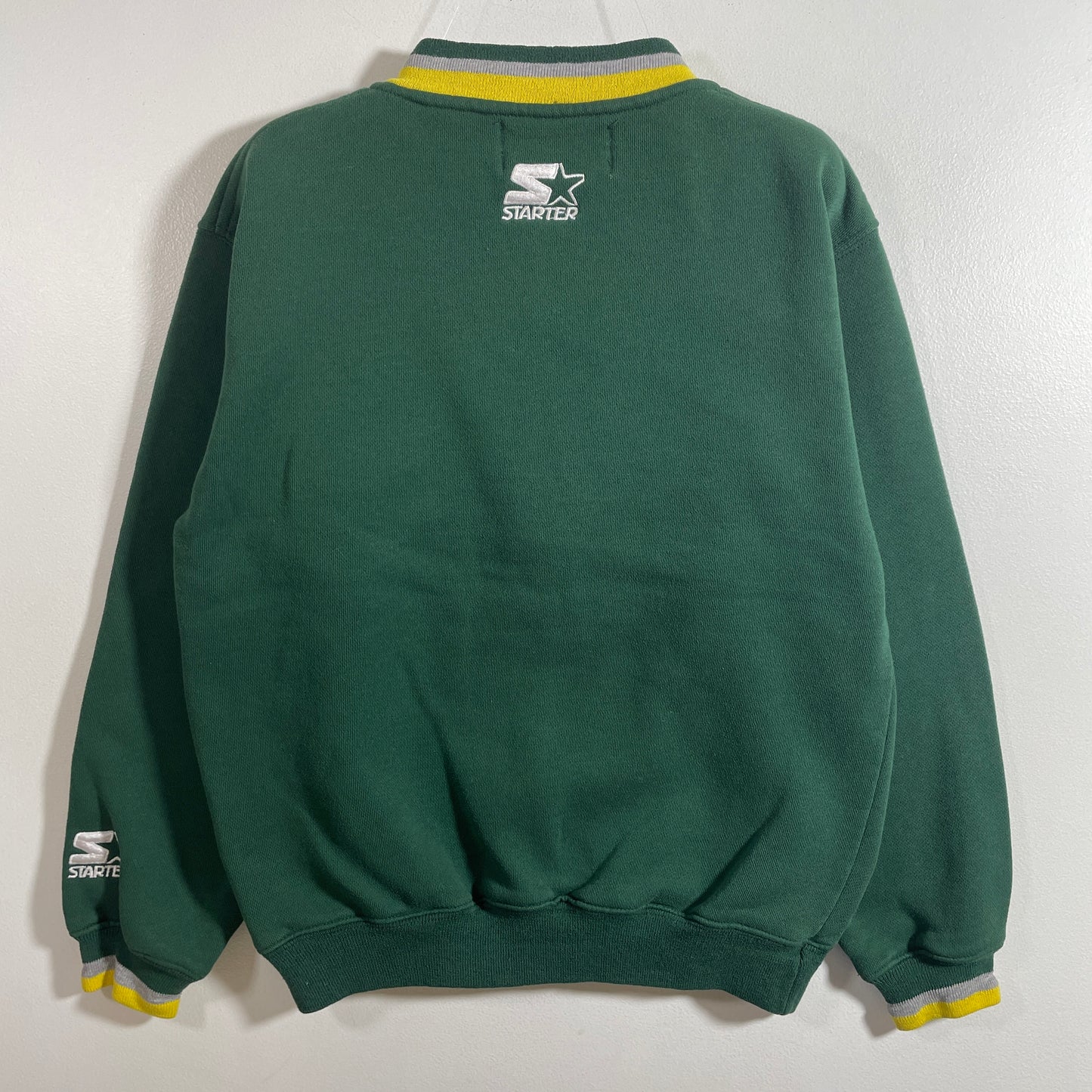 (Kids.M) Vintage STARTER x GREEN BAY PACKERS NFL Sweatshirt / A1338S