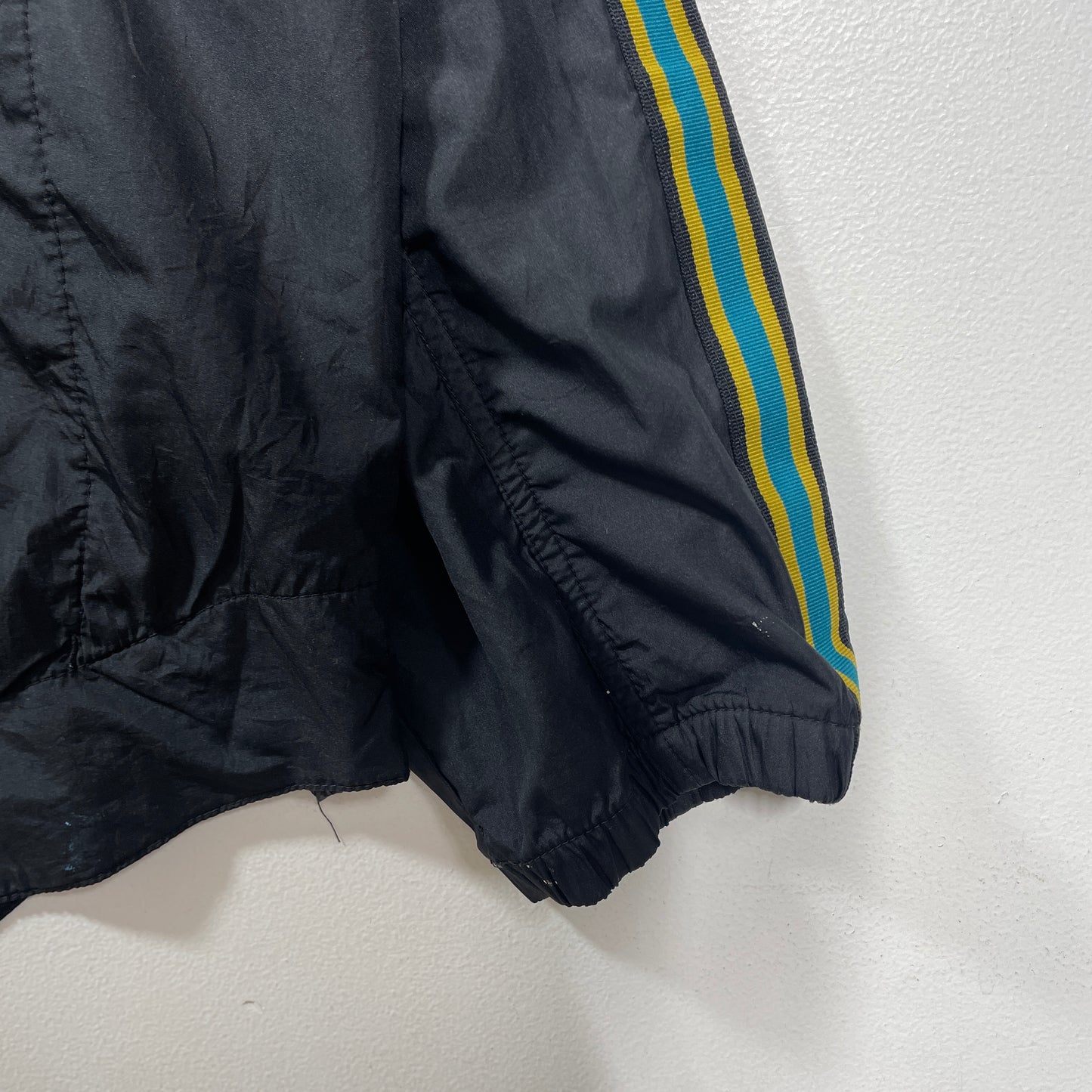 (L) 90’s NIKE x JACKSONVILLE JUGERS Vintage NFL Nylon Jacket / A1396N