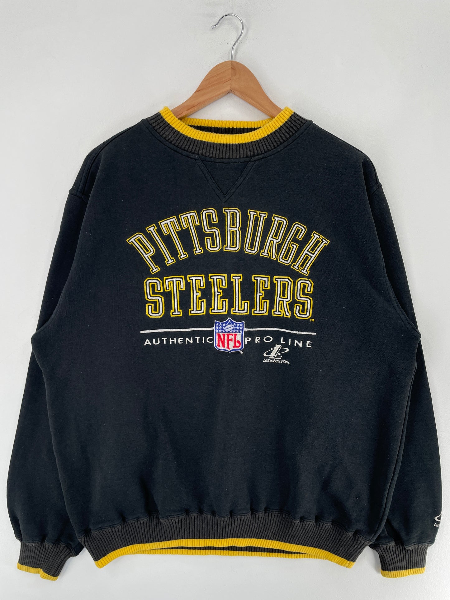 90’s PITTSBURGH STEELERS Size L NFL Sweat-Shirt / F5916S