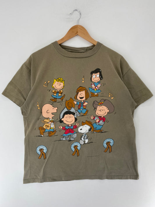 90's SNOOPY Made in USA Size L Vintage T-shirt / F1232T