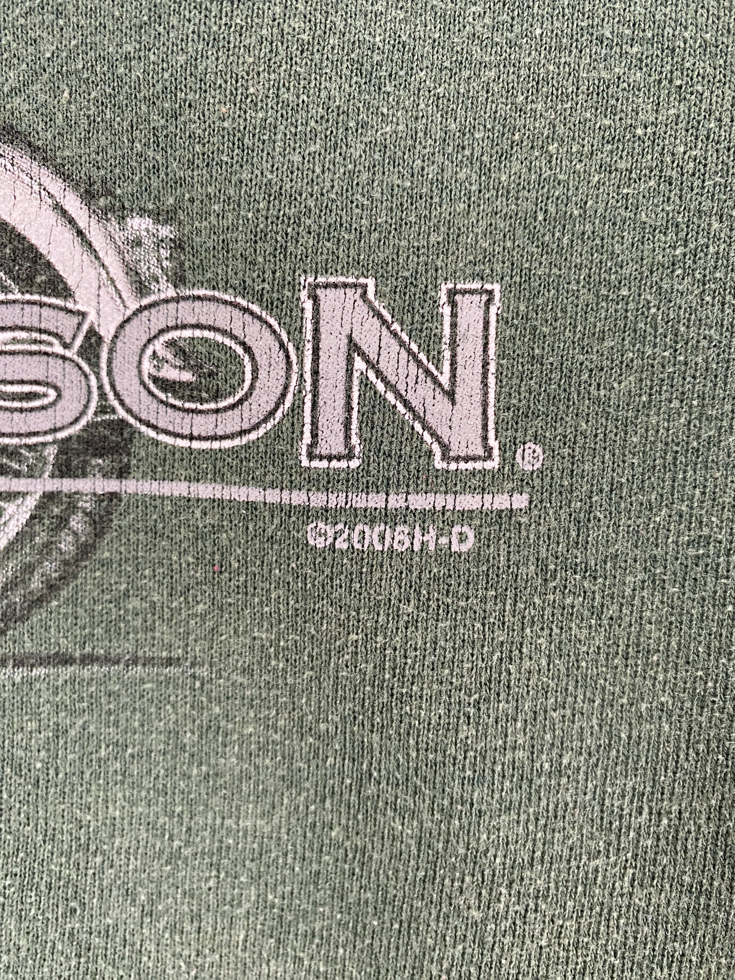 2006 HARLEY DAVIDSON Size Approx.L Vintage Hoodie Sweat-shirt / F3963S