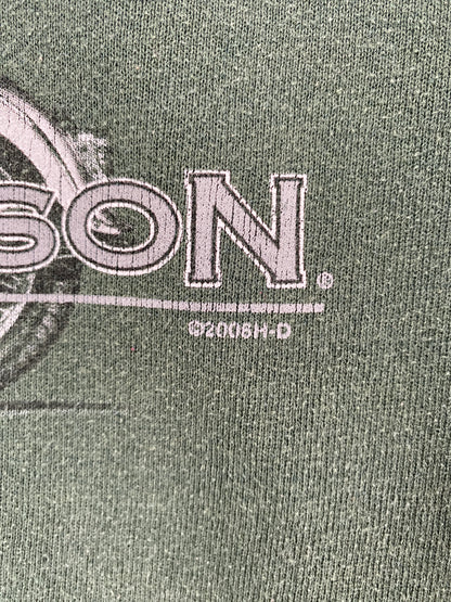 2006 HARLEY DAVIDSON Size Approx.L Vintage Hoodie Sweat-shirt / F3963S