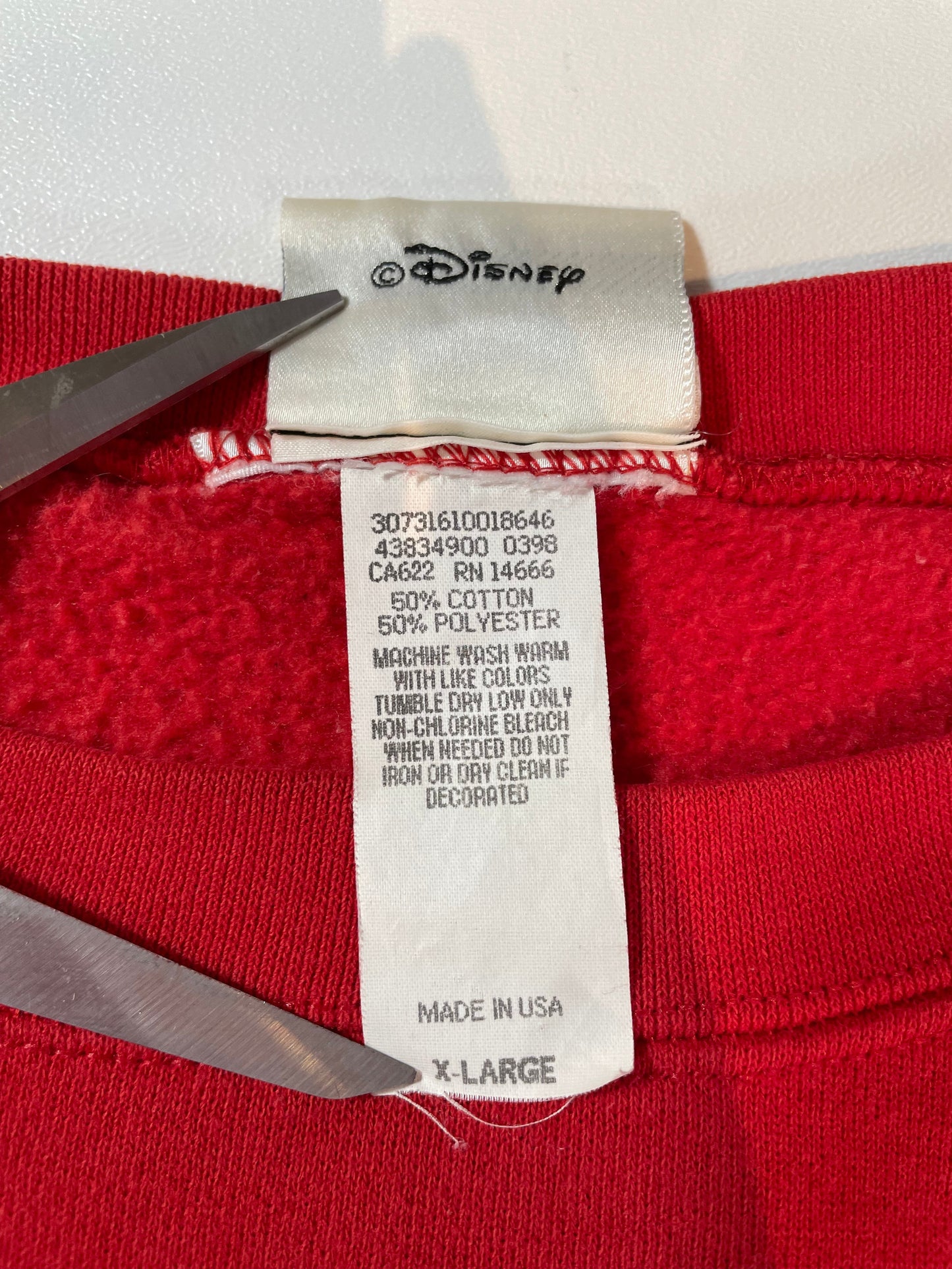 90’s DISNEY 101 DALMATIANS Made in USA Size XL Vintage Sweat-shirt / G6270S