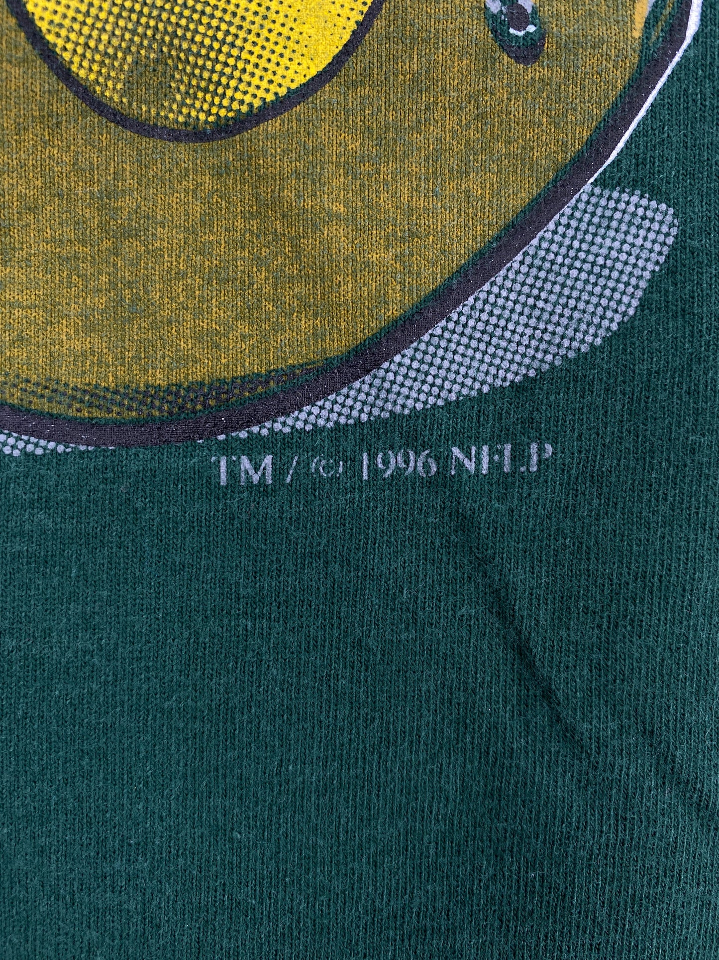 (L) 1996 GREEN BAY PACKERS Vintage NFL T-Shirt / A0675T