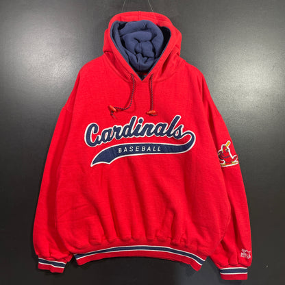 (L) 90’s STARTER x CARDINALS BASEBALL Vintage MLB Sweatshirt / A1064S