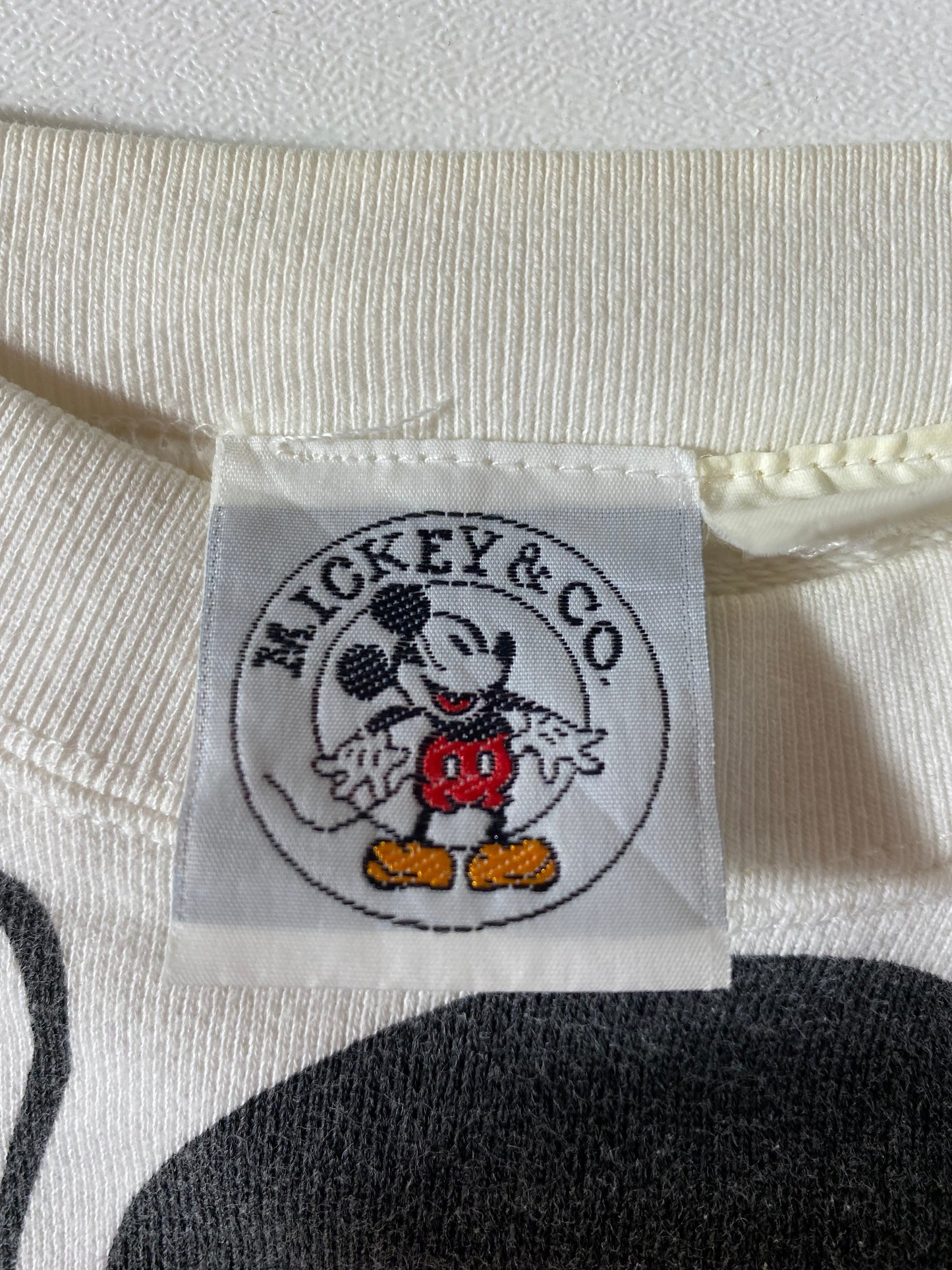 90's DISNEY MICKEY Size No tag(Approx.M) Vintage Sweat-shirt / G5391S