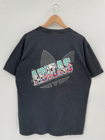 90's ADIDAS Made in USA Size L Vintage T-Shirt / F27T