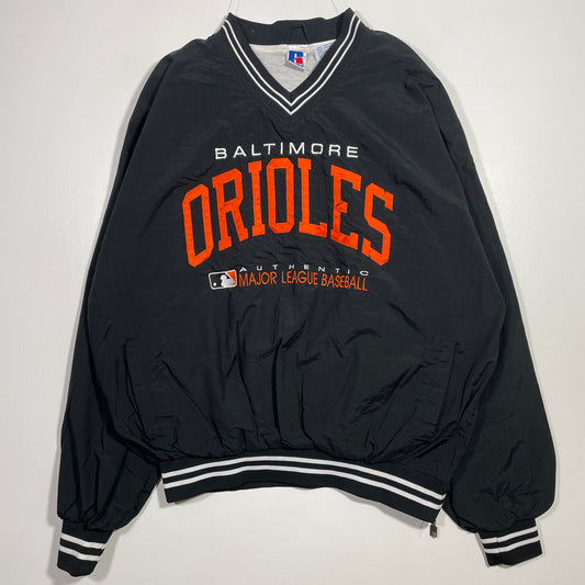 (XL) 90's BALTIMORE ORIOLES MLB Nylon Jacket / A0593N