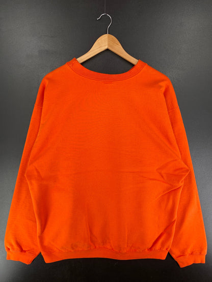 90's AUBURN UNIVERSITY Made in USA Size L Vintage College Sweat-shirt / F7334S