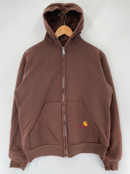 90's CARHARTT Made in USA Size L Vintage Hoodie Sweat-shirt / F4107S