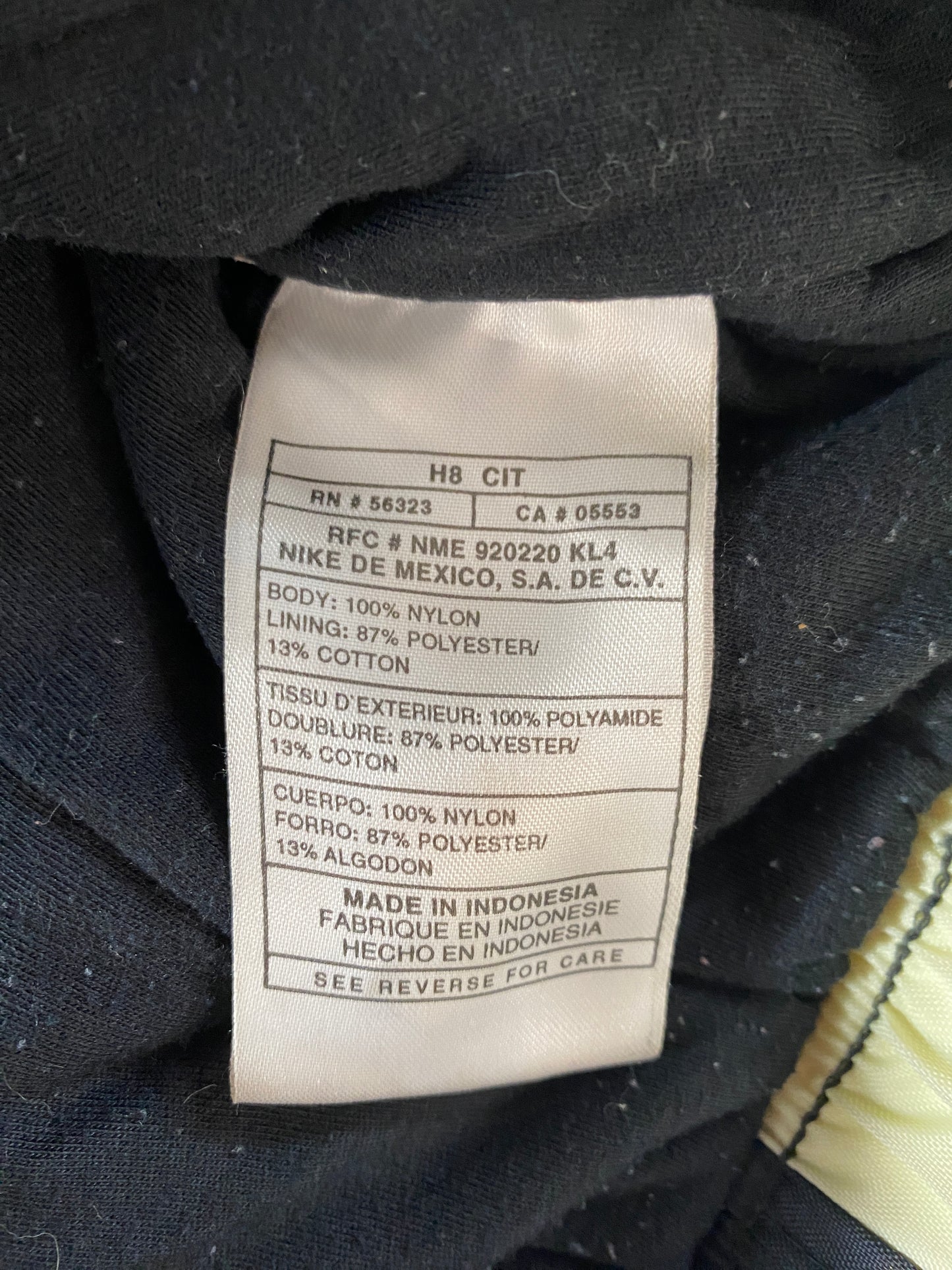 90s NIKE Size M Vintage Nylon Padded Zip-up Jacket / F5711N