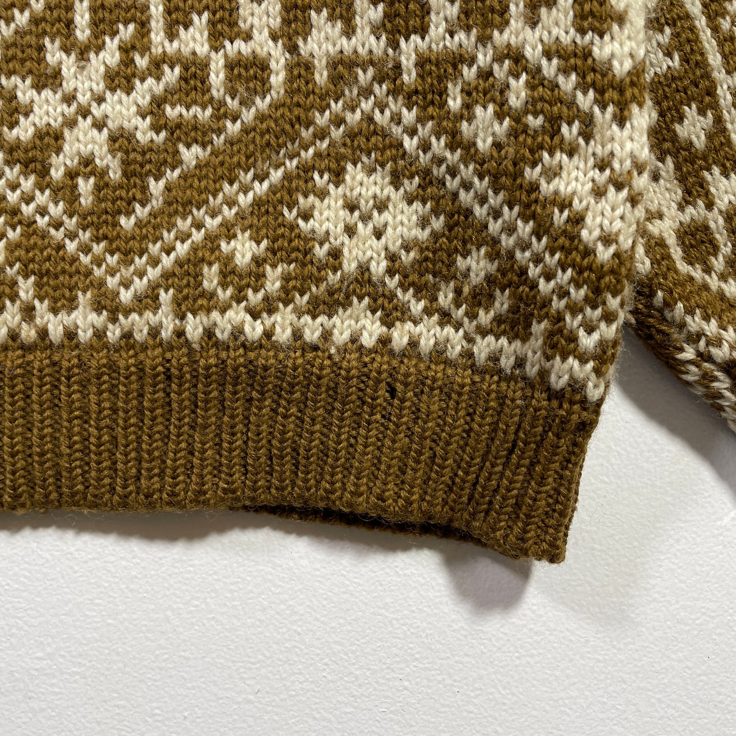 (M) Vintage NORVYK Wool Knit Sweater / A1060K