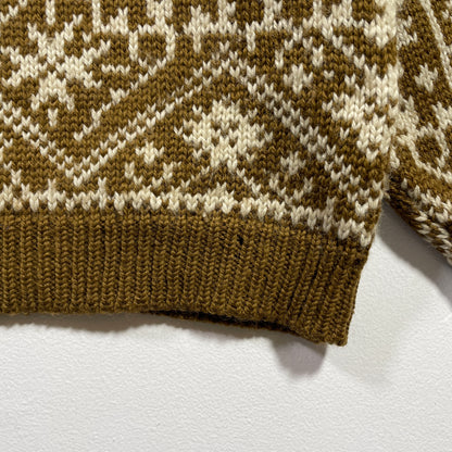 (M) Vintage NORVYK Wool Knit Sweater / A1060K
