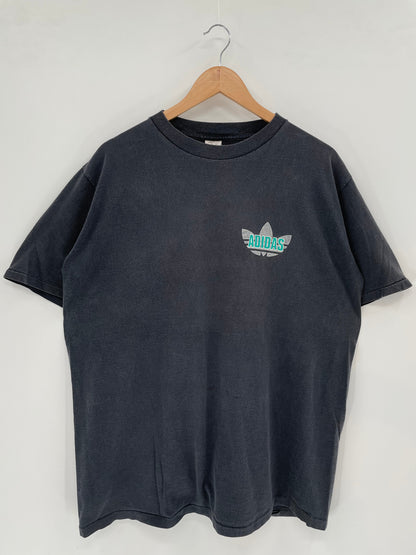 90's ADIDAS Made in USA Size L Vintage T-Shirt / F27T