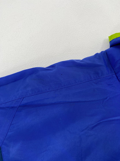 90's NIKE SILVER TAG Size XL Vintage Zip-up Nylon Jacket/ F3716N