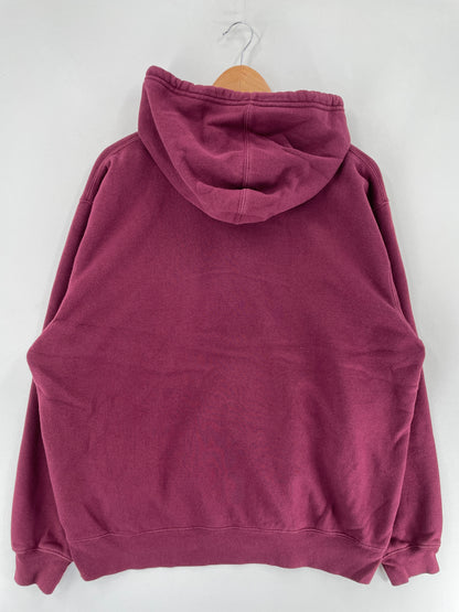 00' NIKE x TEXAS A&M Size L College Vintage Hoodie Sweat-Shirt / F4367S