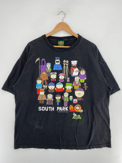 1998 SOUTH PARK Made in USA Size XXL Vintage T-Shirt / G1437T