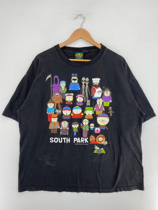 1998 SOUTH PARK Made in USA Size XXL Vintage T-Shirt / G1437T