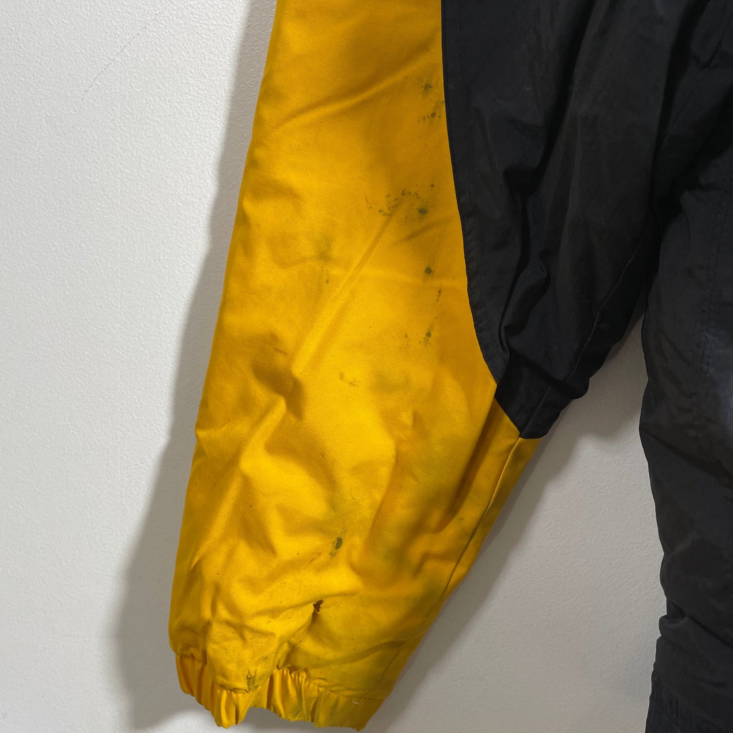 (L) 00' NIKE x PITTSBURGH STEELERS Vintage NFL Padded Nylon Jacket / A1361N