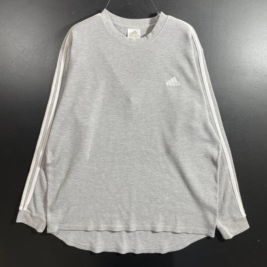 (XL) Vintage ADIDAS Thermal Long Sleeve T-shirt / A1327T