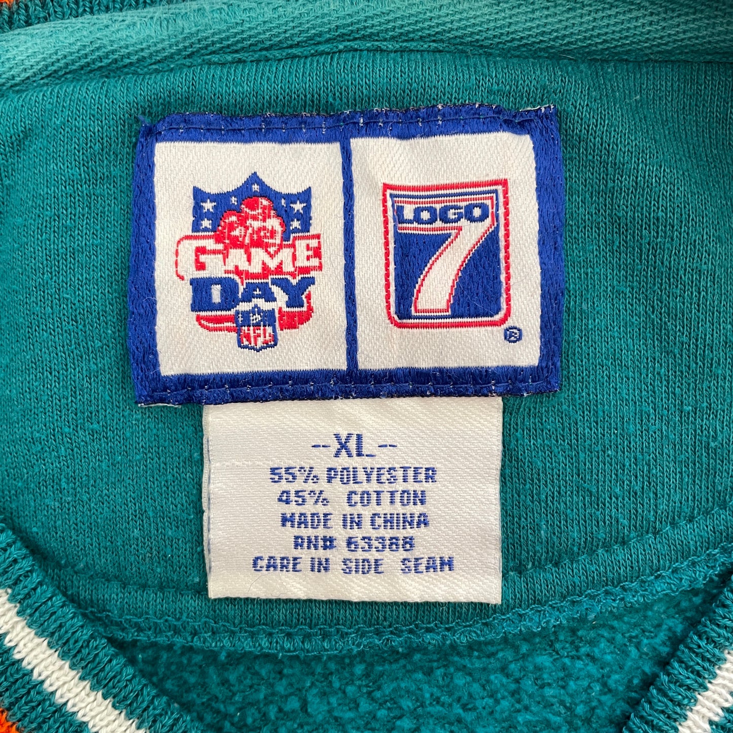 (XL) 90’s MIAMI DOLPHINS NFL Sweat-Shirt / A0509S