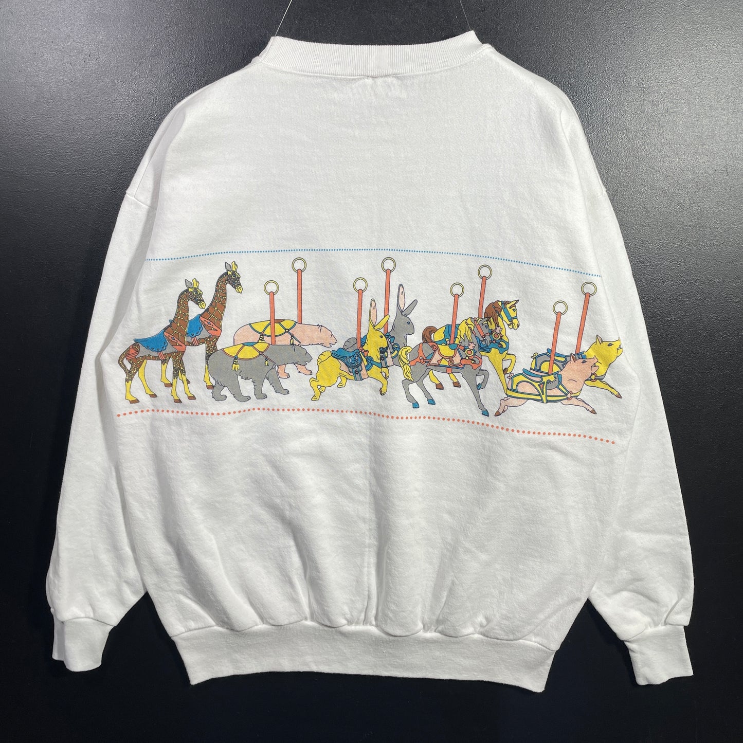 (Approx.L) 90’s YORK FAIR Vintage Sweatshirt / A1112S