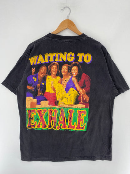 90's WAITING TO EXHALE Size Approx. XL Vintage T-Shirt / F2688T