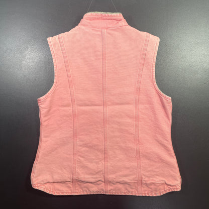 (Ladies M) Vintage CARHARTT Duck Vest Jacket / A0892J