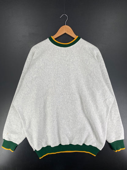 90's GREEN BAY PACKERS Made in USA Size XXL Vintage NFL Sweat-Shirt / F999S